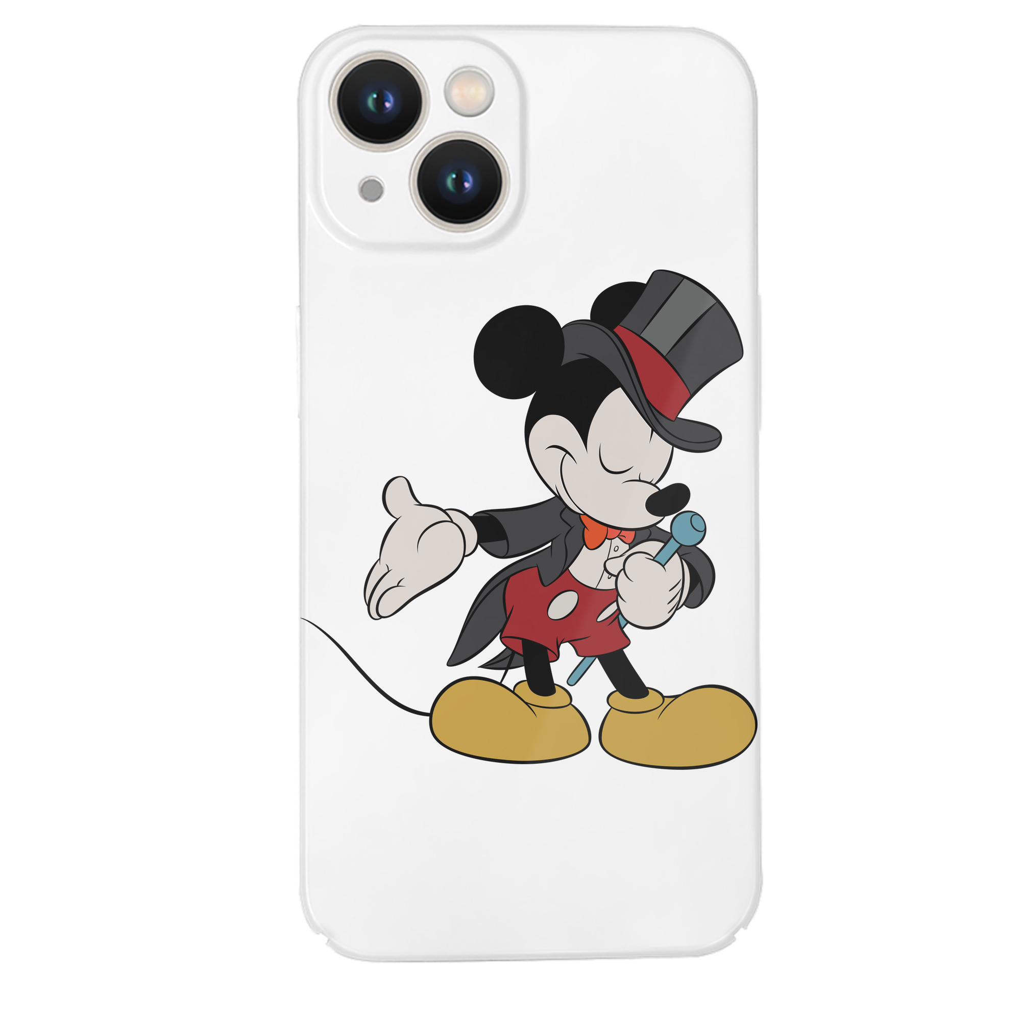 （画像用） ミッキーマウス Mickey Mouse 【iPhone 14シリーズ対応】ハードケース